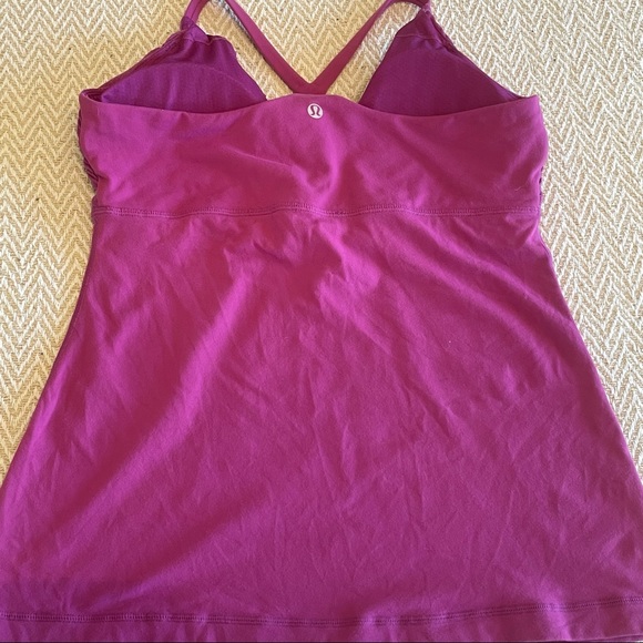 Lululemon Violaceous Pure Balance Tank - Size 10 - Picture 4 of 7